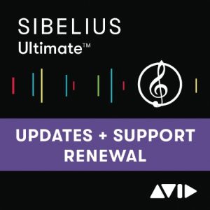 Sibelius Ultimate 1Y Updates Support RENEWAL