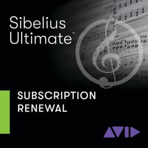 Sibelius Ultimate 1Y Subscription RENEWAL