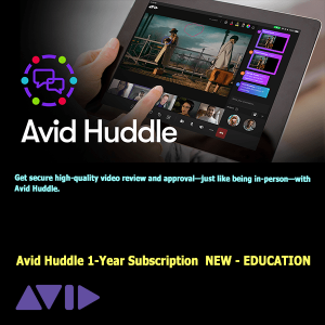 Avid Huddle 1-Year Subscription NEW