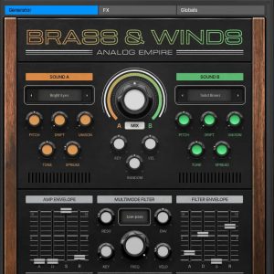 Melda Analog Empire: Brass & Winds