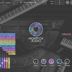 Nightfox Audio Grand Piano Suite