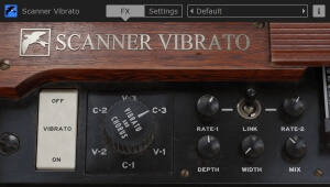 Scanner Vibrato