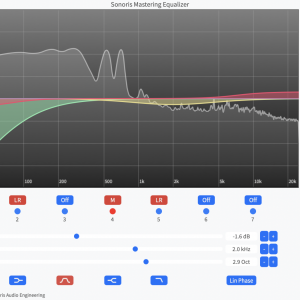Sonoris Mastering Equalizer