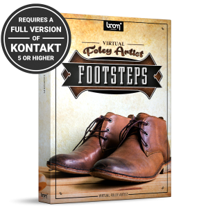 Boom Virtual Foley Artist Footsteps