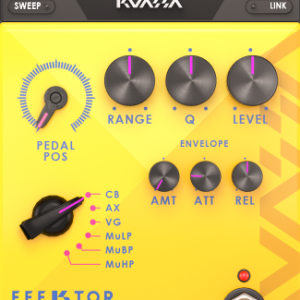 Kuassa Efektor WF3607 Wah Filter