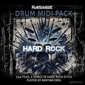 Klangmacht Drum Midi Pack Hardrock