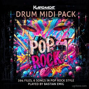 Klangmacht Drum Midi Pack Poprock