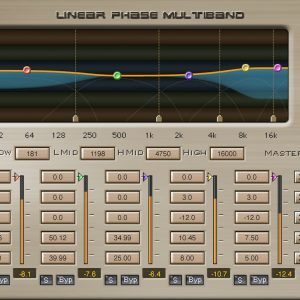 Waves Linear Phase Multiband Compressor