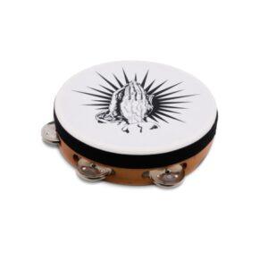 Praying Hands Tambourine Natural, 8“