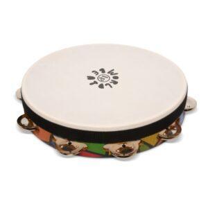 Lp World Beat 10 Tambourine (single Row With Head)