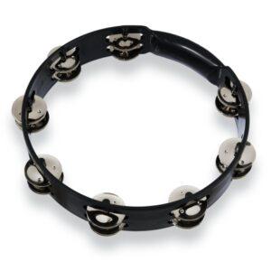 Lp Lpa190 Aspire 10-inch Black Tambourine With Steel Jingles