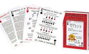 Chromatics Music Playing Cards