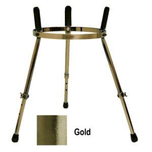 11“ Master Series Single Conga Stand - Gold Finish
