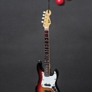 Fender Sunburst Jazz Bass – 6″ Holiday Ornament