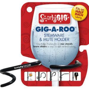 Swirlygig Mute or Stemware Holder for Half Inch