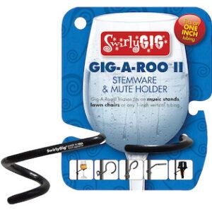 Swirlygig Mute or Stemware Holder for One Inch