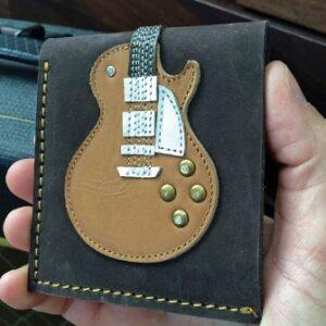 Honey Burst Single Cutaway Electric Guitar Wallet