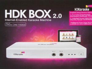 Hdk Box 2.0 Internet Enabled Karaoke Player - With Microphone Ios & Android Supprt