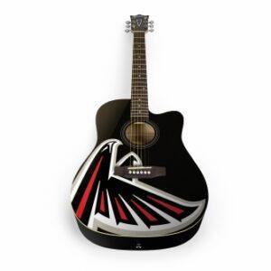 Atlanta Falcons Acoustic Guitar