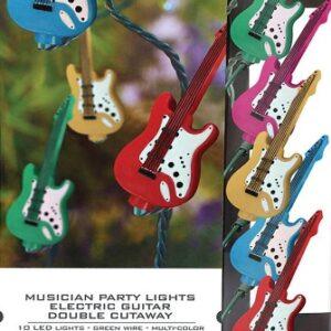 Musician Party Lights – Electric Guitar Double-Cutaway Edition