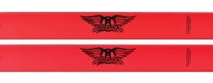 Aerosmith 2 Pack Red Slap Band W/black Logo