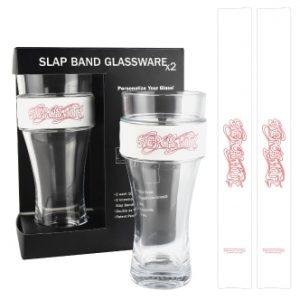 Aerosmith 2 Pack White Slap Band W/red Logo