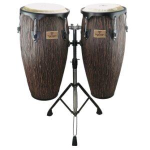 Supremo Select Series Conga Set – Lava Wood Finish