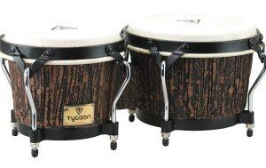 Supremo Select Series Bongos – Lava Wood Finish