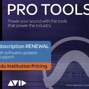Pro Tools – 1-Year Subscription Renewal