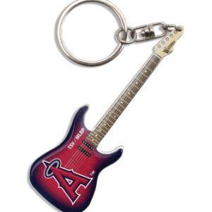 Los Angeles Angels Electric Guitar Keychain
