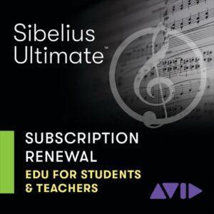 Sibelius: Ultimate 1-Year Sub Renewal Education DLD Code Only