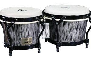 Supremo Select Series Kinetic Steel Finish Bongos
