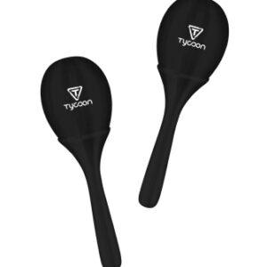 Black Little Plastic Maracas