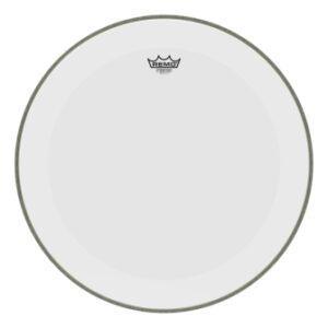 Bass, Powerstroke 3 , Smooth White , 22“ Diameter , Dynamo , No Stripe