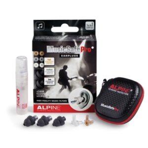 Alpine New Musicsafe Pro Earplugs Black Single
