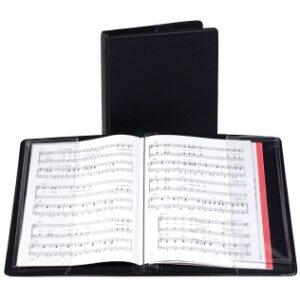 Marlo Concert Music Folder With Vertical Gusset Pockets 7 3/4 X 11