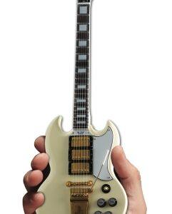 Gibson 1964 SG Custom White Mini Guitar Replica