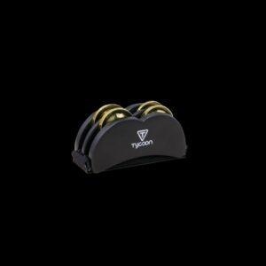 Foot Tambourine with Bright Brass Jingles