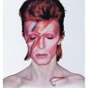 Bowie Aladdin Sane Tin Sign