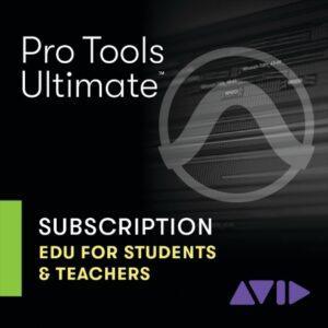 Pro Tools ¦ ULTIMATE 1-Year Subscription NEW - Student/Teacher (Education Pricing)