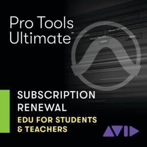 Pro Tools ¦ ULTIMATE 1-Year Subscription RENEWAL - Student/Teacher (Education Pricing)