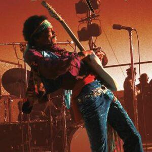 Jimi Hendrix Sepia Poster 24 X 36