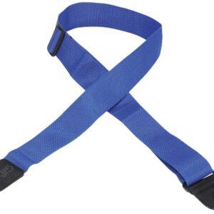 Levy's 2“ Polypropylene Guitar Strap With Poly Ends Royal Blue