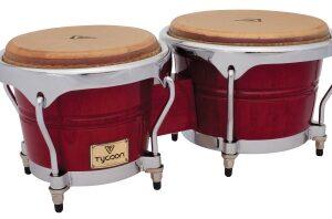 Concerto Series Red Finish Bongos