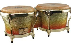 Master Platinum Sunrise Fade Series Bongos