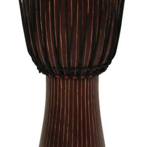 Hand-Carved African Djembe
