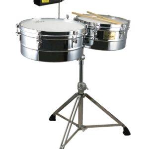 Chrome Shell Timbales