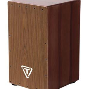 Artist Series Hand-Painted Brown Cajon