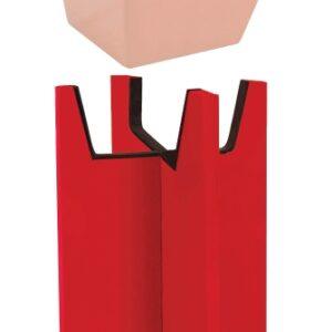 Siam Oak Quinto Cajon Stands - Red