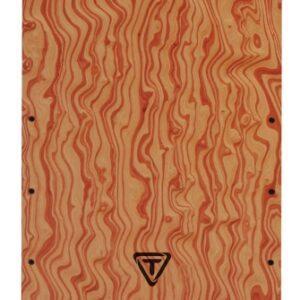 Hand Painted Siam Oak Cajon Replacement Front Plate